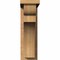 Ekena Millwork Yorktown Smooth Corbel w/Backplate, Western Red Cedar, 5 1/2"W x 14"D x 18"H COR06X14X18YOR01SWR - alternate 4